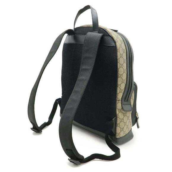 GUCCI Authentic Black Leather Backpack main image 8
